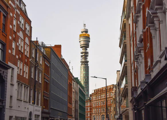 January 17, 2021, London, United Kingdom: A Stay Home, Protect The NHS, Save Lives message displayed on the BT Tower (British Telecom) Central London..England remains under lockdown as the government battles to keep the coronavirus pandemic under control. London United Kingdom - ZUMAs197 20210117_zaa_s197_138 Copyright: xVukxValcicx