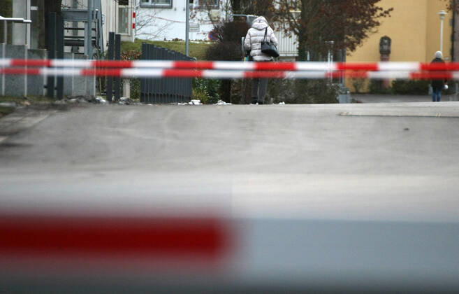 Klinikum Nord Nurnberg during the Hard Lockdown of the Covid 19 Coronavirus Pandemie in Nurnberg Nuremberg , Bayern , Deutschland . January 20 , 2021.