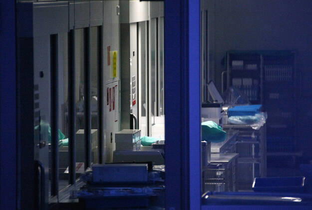 Klinikum Nord Nurnberg during the Hard Lockdown of the Covid 19 Coronavirus Pandemie in Nurnberg Nuremberg , Bayern , Deutschland . January 20 , 2021.