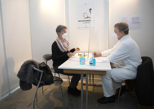 District Vaccination Centre Messe Stuttgart District Vaccination Centre Messe Stuttgart