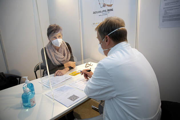 District Vaccination Centre Messe Stuttgart District Vaccination Centre Messe Stuttgart