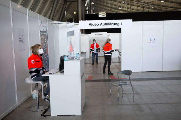District Vaccination Centre Messe Stuttgart District Vaccination Centre Messe Stuttgart