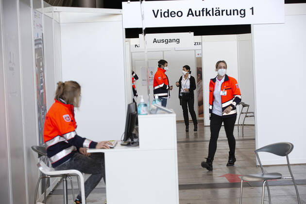 District Vaccination Centre Messe Stuttgart District Vaccination Centre Messe Stuttgart