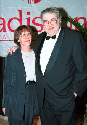 Photo Henry H Herrmann subject Moritz de Hadeln with wife Erika boss of the Berlinale Copyright: xIMAGOxHenryxH.xHerrmannx
