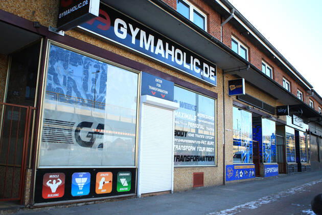 A store closed due to the lockdown in Hamburg Barmbek Hamburg
