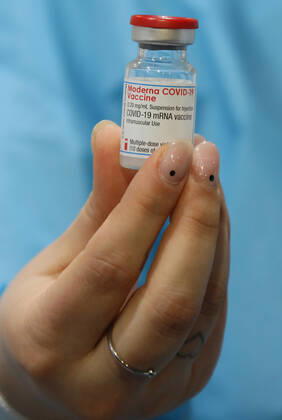 Rome, Inauguration of the new Covid 19 vaccination center at the Auditorium Parco della Musica in Rome. Pictured:  Copyright: xPieroxTenaglix xIPAx xPieroxTenaglix