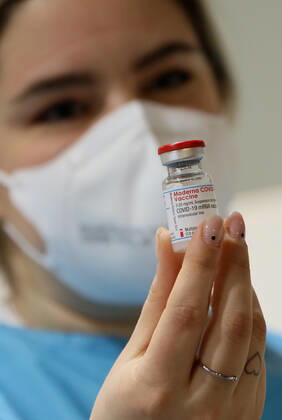 Rome, Inauguration of the new Covid 19 vaccination center at the Auditorium Parco della Musica in Rome. Pictured:  Copyright: xPieroxTenaglix xIPAx xPieroxTenaglix