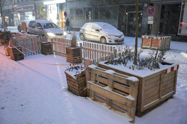DEUTSCHLAND, Hamburg, Corona Krise, Winter, geschlossenes Lokal Hamburg Germany