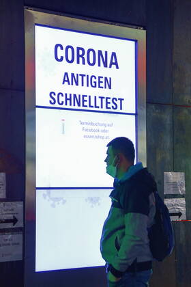 Covid 19 Corona Situation in Vienna Vienna, Neubau, Mariahilf, 18 02 2021 Impressions Corona Pandemic, C AVN101002444151