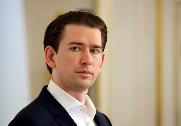 Sebastian Kurz PK on vaccine production Vienna, BKA, 05 03 2021 Sebastian KURZ