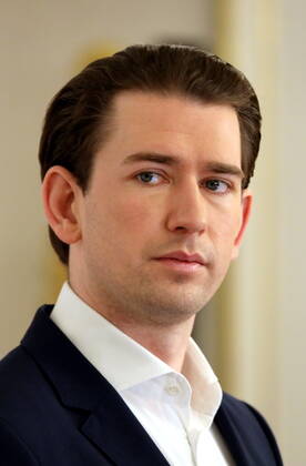 Sebastian Kurz PK on vaccine production Vienna, BKA, 05 03 2021 Sebastian KURZ