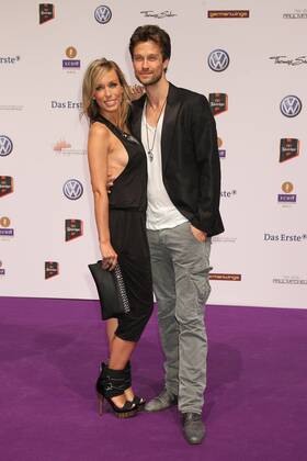 annemarie warnkross and wayne carpendale at the Echo 2011 the German Music Award at the Red Carpet in the Messe Berlin am Funkturm It is the 20 Echo 20 years Echo Copyright: xEventpress Herrmannx