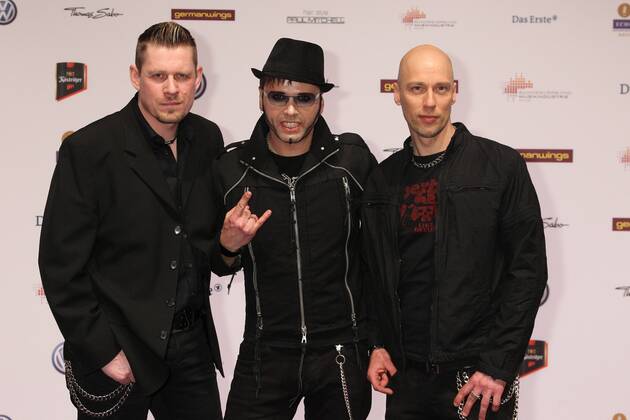 OOMPH at the Echo 2011 the German Music Award at the Red Carpet in the Messe Berlin am Funkturm It is the 20 Echo 20 years Echo Copyright: xEventpress Herrmannx