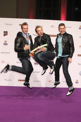 The Baseballs at the Echo 2011 the German Music Award at the Red Carpet in the Messe Berlin am Funkturm Its the 20 Echo 20 years Echo Copyright: xEventpress Herrmannx