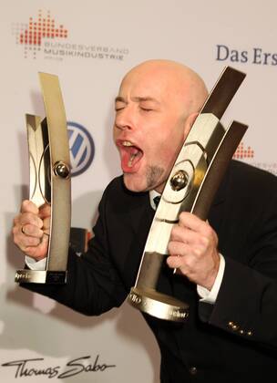 Award winner Der Graf vcon of the band Unheilig at the music award ceremony of the Echo 2011 at the Messehallen am Funkturm in Berlin Copyright: xEventpressxHerrmannx