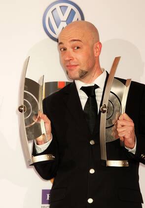 Award winner Der Graf vcon of the band Unheilig at the music award ceremony of the Echo 2011 at the Messehallen am Funkturm in Berlin Copyright: xEventpressxHerrmannx