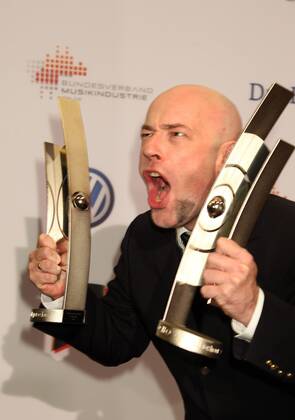Award winner Der Graf vcon of the band Unheilig at the music award ceremony of the Echo 2011 at the Messehallen am Funkturm in Berlin Copyright: xEventpressxHerrmannx