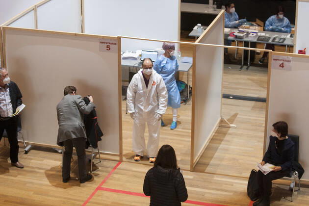 AUT, 2021 03 11 FEATURE COVID HEALTH LARGE-SCALE VACCINATION CAMPAIGN WITH BIONTECH PFIZER IN SCHWAZ DISTRICT