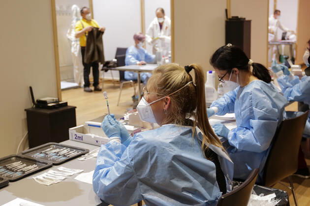 AUT, 2021 03 11 FEATURE COVID HEALTH LARGE-SCALE VACCINATION CAMPAIGN WITH BIONTECH PFIZER IN SCHWAZ DISTRICT