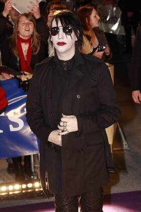 Marilyn Manson at the Echo 2012 the German Music Award on the Red Carpet before the award ceremony signing autographs at the Messe Berlin Copyright: xEventpressxStaufenbergx