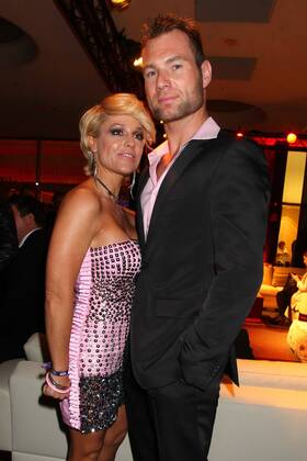 Michelle and boyfriend Mike at the Echo 2012 the German Music Award at the party after the ceremony at the Messe Berlin Copyright: xEventpressxHerrmannx