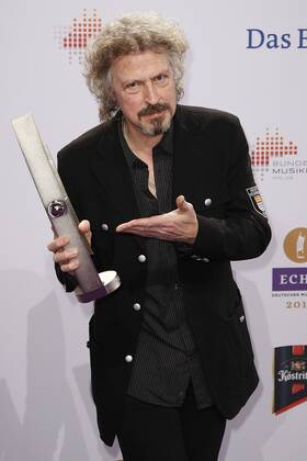 Lifetime Achievement Laureate Wolfgang Niedecken at the Echo 2012 the German Music Award Laureate before the ceremony at Messe Berlin Copyright: xEventpressxHerrmannx