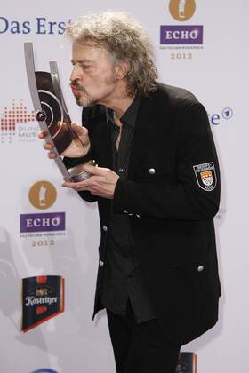 Lifetime Achievement Laureate Wolfgang Niedecken at the Echo 2012 the German Music Award Laureate before the ceremony at Messe Berlin Copyright: xEventpressxHerrmannx