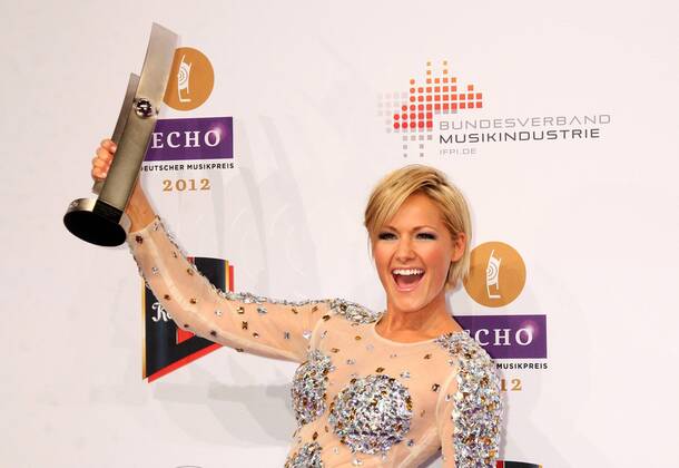 Award winner Helene Fischer at the Echo 2012 the German Music Award Award winner before the ceremony at Messe Berlin Copyright: xEventpressxHerrmannx