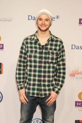 Roman Lob at the Echo 2012 the German Music Award on the Red Carpet before the award ceremony at Messe Berlin Copyright: xEventpressxHerrmannx