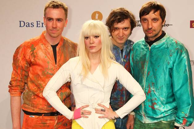 Mieze Katz with band Mia at the Echo 2012 the German Music Award on the Red Carpet before the ceremony at the Messe Berlin Copyright: xEventpressxHerrmannx