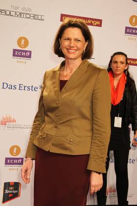 Ilse Aigner at the Echo 2012 the German Music Award on the Red Carpet before the award ceremony at the Messe Berlin Copyright: xEventpressxHerrmannx