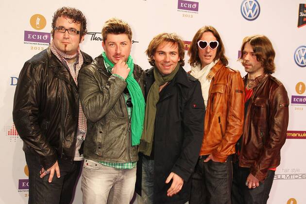 Band Stereolove at the Echo 2012 the German Music Award on the red carpet before the award ceremony at the Messe Berlin Copyright: xEventpressxHerrmannx