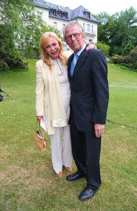 Klaus and Evelyn Bresser at the Henry A Kissinger Prize 2015 Award Ceremony at The American Academy in Berlin Copyright: xEventpressxHerrmannx