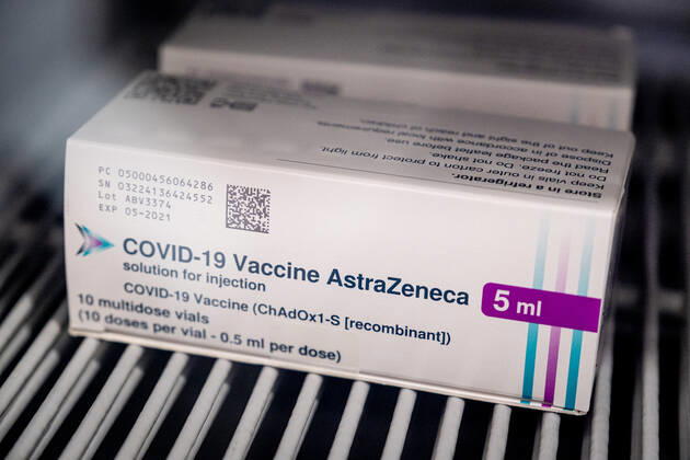 Milan - Astrazeneca vaccine against covid-19. Vaccines to teachers and school staff at the Museum of Science and Technology Editorial Usage Only Copyright: xMarcoxPassarox xIPAx