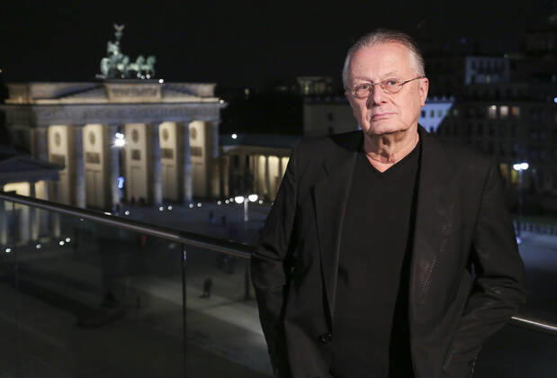 Frank Castorf at the award ceremony of the great art prize on behalf of the Senate of Berlin in the Academy of Arts Copyright: xEventpressxRekdalx
