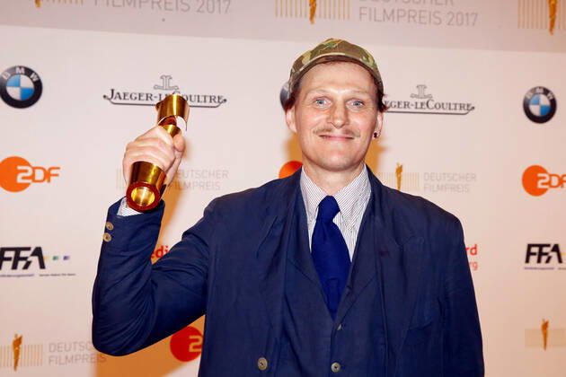 Georg Friedrich Laureate at the Lola German Film Awards 2017 at the Palais am Funkturm in Berlin Copyright: xEventpressxGolejewskix
