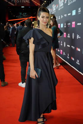 Linda Zervakis at the presentation of the YouTube GOLDENE KAMERA Digital Award 2019 at Kraftwerk Berlin. Copyright: xEventpressx