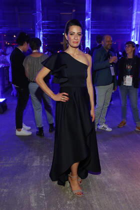 Linda Zervakis at the presentation of the YouTube GOLDENE KAMERA Digital Award 2019 at Kraftwerk Berlin. Copyright: xEventpressx