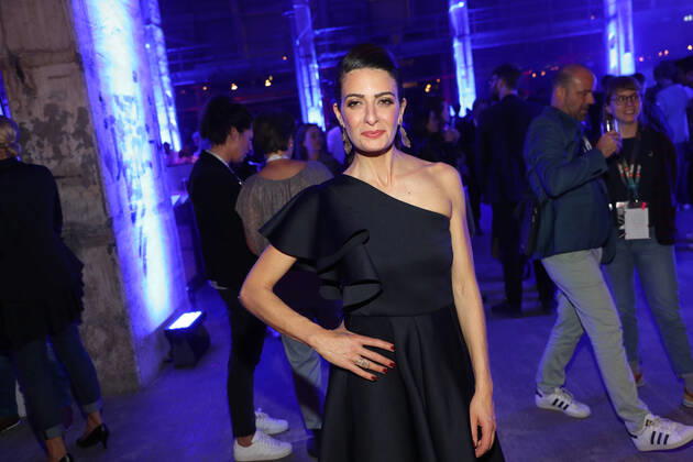 Linda Zervakis at the presentation of the YouTube GOLDENE KAMERA Digital Award 2019 at Kraftwerk Berlin. Copyright: xEventpressx