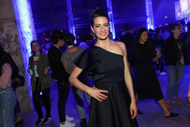 Linda Zervakis at the presentation of the YouTube GOLDENE KAMERA Digital Award 2019 at Kraftwerk Berlin. Copyright: xEventpressx