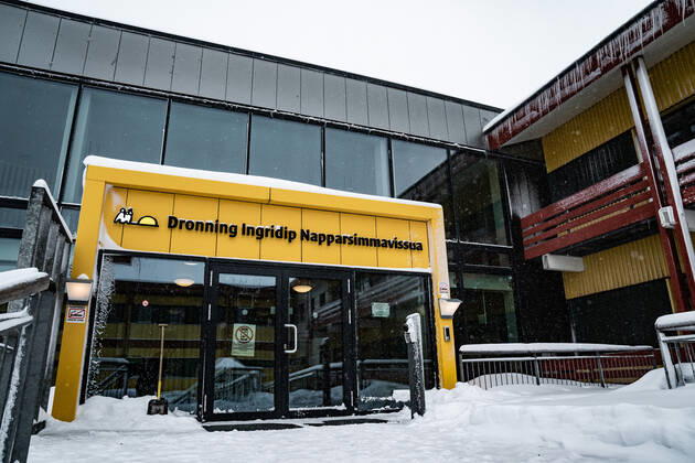 Queen Ingrids Hospital, Queen Ingridip Napparsimavissua, in Nuuk, Friday 2 April 2021, Nuuk Denmark  Copyright: RitzauxScanpix EmilxHelmsx cop102 spdk20210402-171447-L