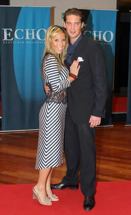 Echo Awards 12 03 2006 Guelcan Karahanci boyfriend Sebastian Kamps at the Echo Awards, at the Hotel Estrel, Sonnenallee 225, Berlin 12 03 2006
