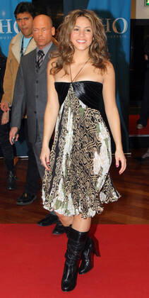 Echo Awards 12 03 2006 Singer Shakira Isabel Mebarak Ripoll at the Echo Awards ceremony, at the Hotel Estrel, Sonnenallee 225, Berlin 12 03 2006