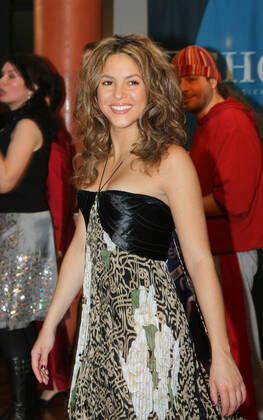 Echo Awards 12 03 2006 Singer Shakira Isabel Mebarak Ripoll at the Echo Awards ceremony, at the Hotel Estrel, Sonnenallee 225, Berlin 12 03 2006