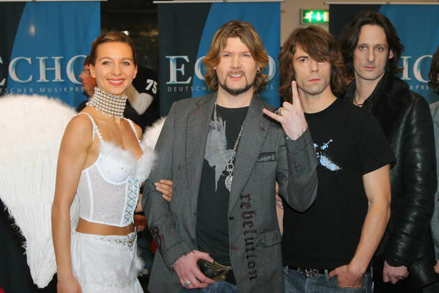 Echo Awards 12 03 2006 Saenger Raymond Michael Rea Garvey Band Reamonn at the Echo Awards, at the Hotel Estrel, Sonnenallee 225, Berlin 12 03 2006