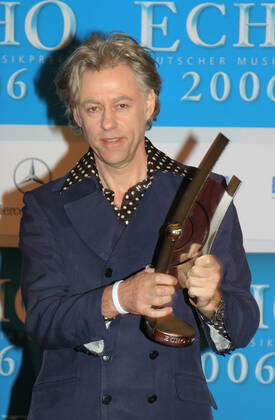 Echo Awards 12 03 2006 Saenger Robert Frederick Zenon Bob Geldof, KBE, award winner, at the Echo Awards, at Hotel Estrel, Sonnenallee 225, Berlin 12 03 2006