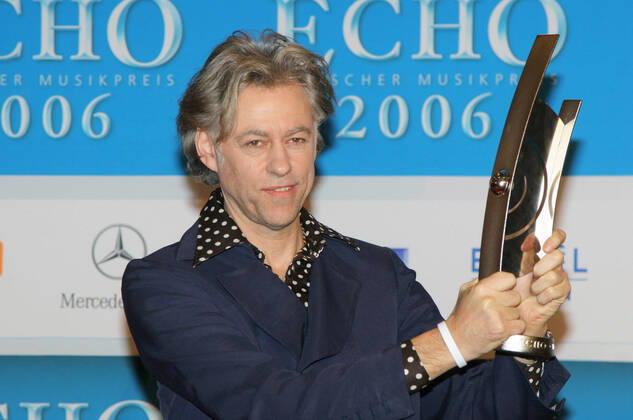 Echo Awards 12 03 2006 Saenger Robert Frederick Zenon Bob Geldof, KBE, award winner, at the Echo Awards, at Hotel Estrel, Sonnenallee 225, Berlin 12 03 2006