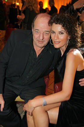 Echo Awards 12 03 2006 Music producer Ralph Siegel Mrs Kriemhild at the Echo Awards ceremony, at the Hotel Estrel, Sonnenallee 225, Berlin 12 03 2006