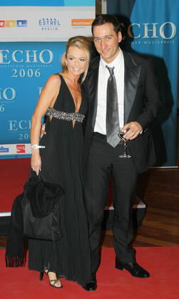 Echo Awards 12 03 2006 DJ Paul van Dyk Matthias Paul wife Natascha at the Echo Awards ceremony, at Hotel Estrel, Sonnenallee 225, Berlin 12 03 2006