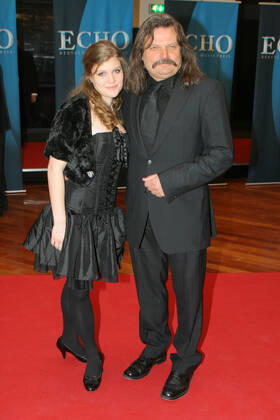 Echo Awards 12 03 2006 Music producer Leslie Mandoki daughter Lara at the Echo Awards ceremony, at Hotel Estrel, Sonnenallee 225, Berlin 12 03 2006
